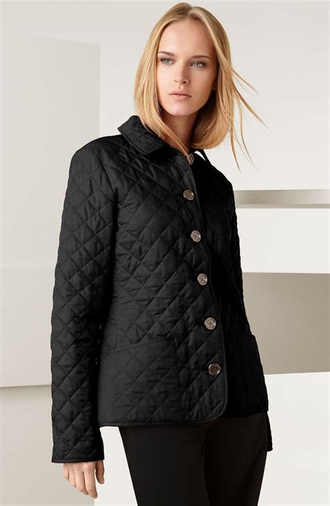 burberry mid length quilted jacket|Burberry quilted jacket nordstrom.